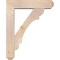 Ekena Millwork Olympic Craftsman Smooth Bracket w/ Offset Brace, Douglas Fir, 7 1/2"W x 32"D x 40"H BKT0806X32X40OLY04SDF - alternate 3